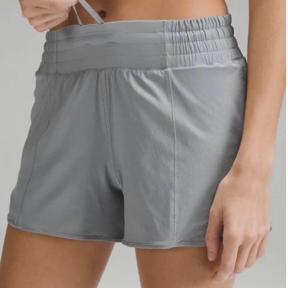 Lululemon Athletica Gray Athletic Shorts